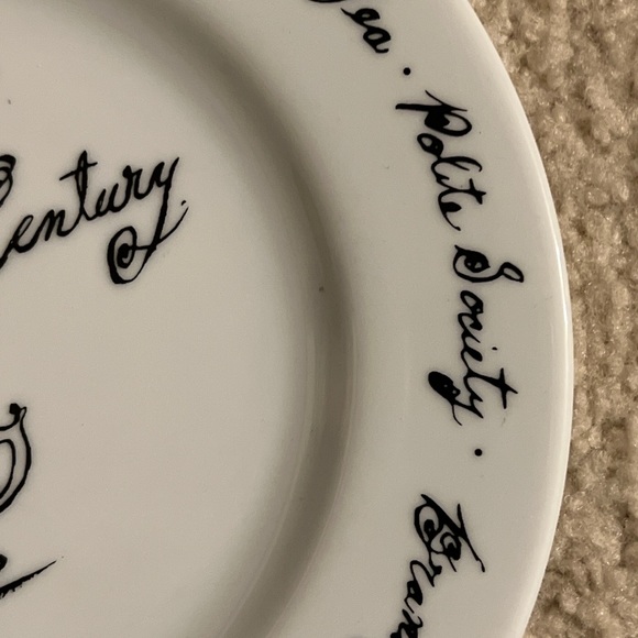 Pottery Barn Millennium SALAD Plate TURN OF THE CENTURY DESSERT APPETIZER - Picture 3 of 4